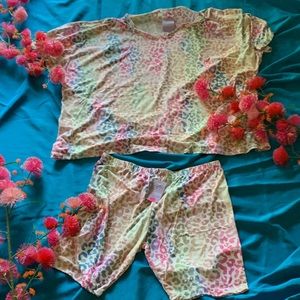 Plus size lounge set